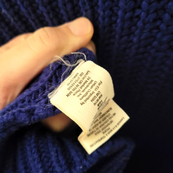 Free People Navy Sweater - Picture 5 of 10